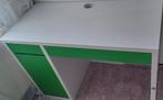 IKEA bureau wit met groen, Ophalen of Verzenden