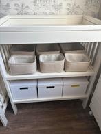 Witte Commode IKEA - Inclusief Mandjes en Opbergboxen, Gebruikt, 50 tot 70 cm, Ophalen of Verzenden, 75 tot 100 cm