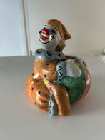 Spaarpot clown, Ophalen, Gebruikt, Steen, Aardewerk of Keramiek, Strip- of Tekenfilmfiguur