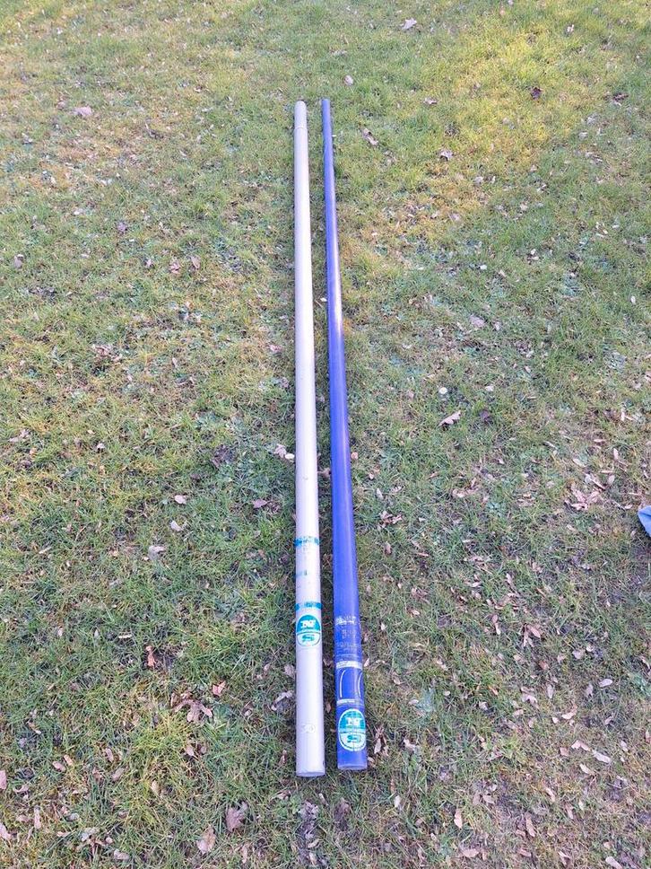 Windsurfplank, 2 gieken, 2 masten etc, Watersport en Boten, Windsurfen, Gebruikt, Complete set, 5 tot 7 m², Ophalen