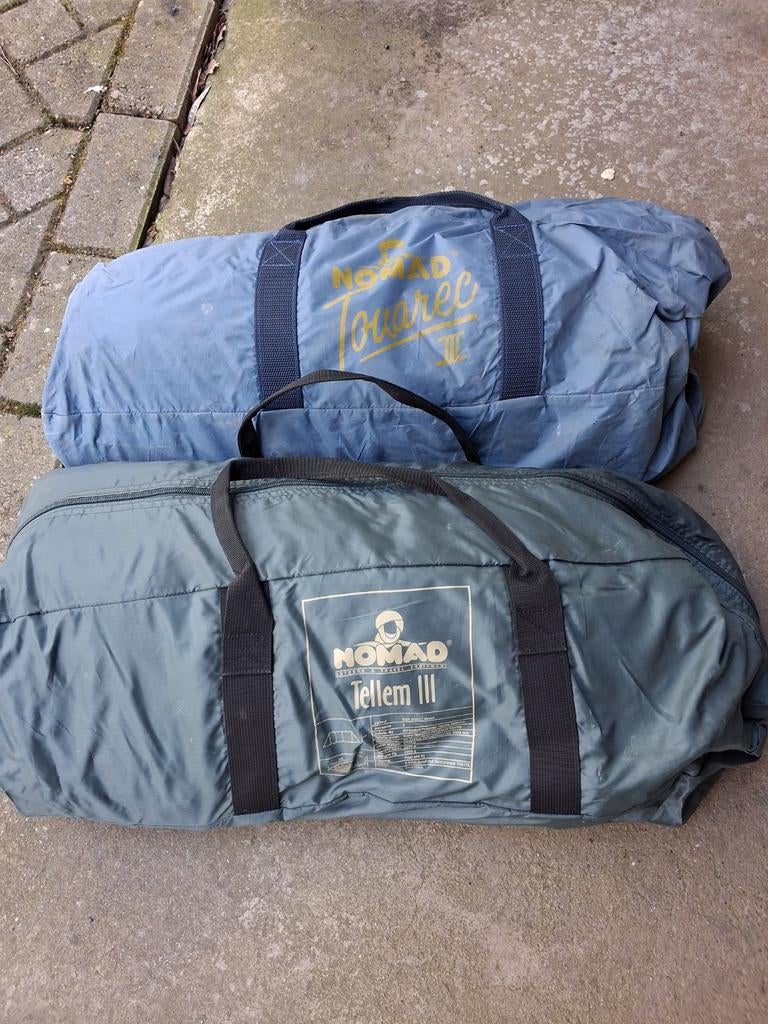 Nomad Tourrec III en Tellem III tenten, Ophalen of Verzenden, Gebruikt