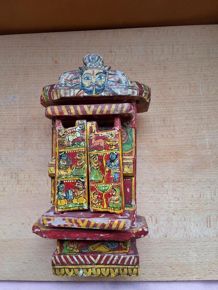 Antiek Indiase tempel rajasthan  india tempel hindoeïstisch, Antiek en Kunst, Kunst | Niet-Westerse kunst, Ophalen of Verzenden