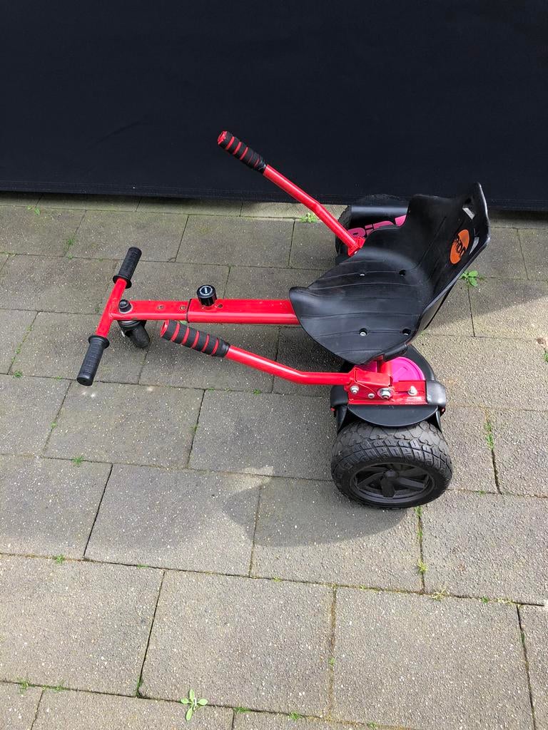 Hoverboard/Oxboard met zitje nieuw accu, Ophalen, Zo goed als nieuw, Elektrische step (E-scooter)
