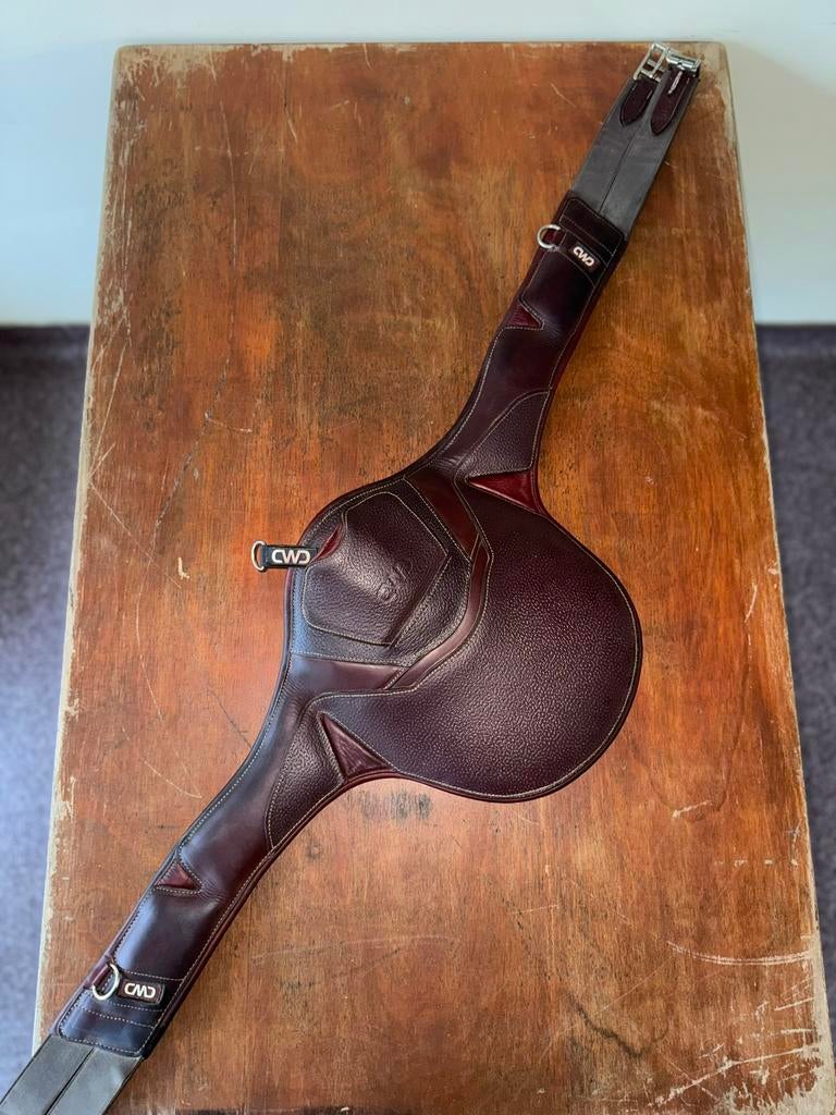 CWD Springsingel met buikflap bruin, Dieren en Toebehoren, Ophalen of Verzenden, Zo goed als nieuw, Springen