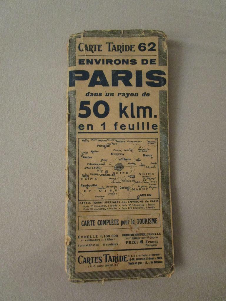 Plattegrond Paris, Boeken, Ophalen of Verzenden, Gelezen