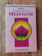 Elementen van Meditatie., Gelezen, Spiritualiteit algemeen, Ophalen of Verzenden, Instructieboek