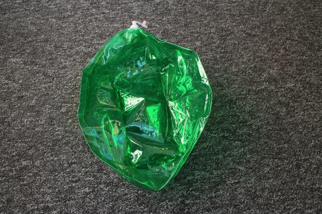 1x NIEUW Groene OPBLAAS  BAL, Ophalen of Verzenden, Nieuw