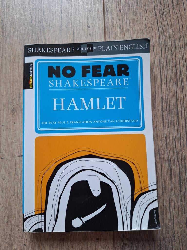 Hamlet Shakespeare - Side by Side Plain English, Ophalen of Verzenden, Zo goed als nieuw, MBO, William Shakespeare