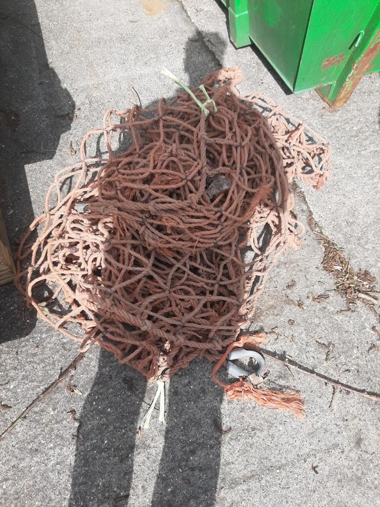 Bietennet/ klimnet, Ophalen