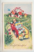 Pasen 09, Ophalen of Verzenden, 1920 tot 1940, Gelopen, Feest(dag)