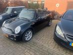 Mini 1.6 16V ONE Cabrio 2005 Zwart, Auto's, Mini, Stof, Zwart, 4 cilinders, Cabriolet