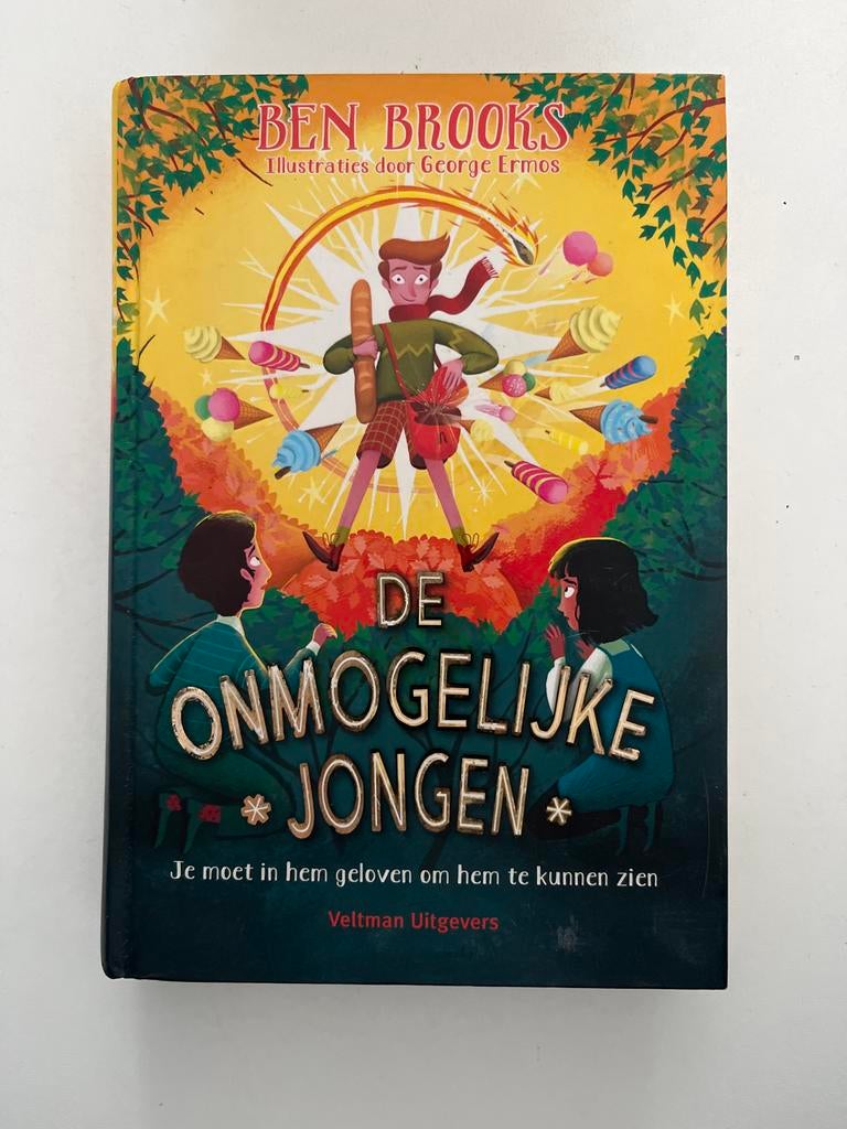 De Onmogelijke Jongen - Ben Brooks (Kinderboek), Ophalen of Verzenden, Zo goed als nieuw, Opvoeding vanaf 10 jaar