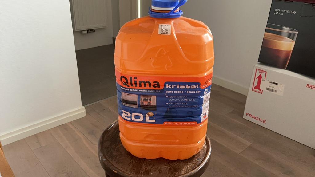 Qlima kristal kachelbrandstof, Huis en Inrichting, Ophalen, Nieuw