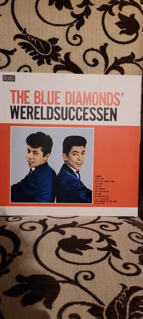 The Blue Diamonds' Wereldsuccessen vinyl, Ophalen of Verzenden