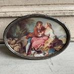 Sale ovaal metalen lijstjes *tres belle*, Antiek en Kunst, Ophalen of Verzenden