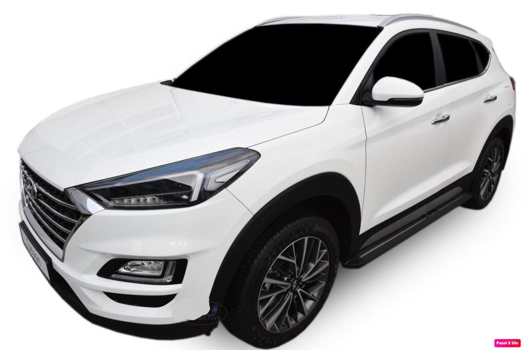 Treeplanken zwart voor Hyundai Tucson 2015 - 2020 NIEUW !!, Nieuw, Jan Sangerslaan 16, MBG, Mbg@ziggo.nl