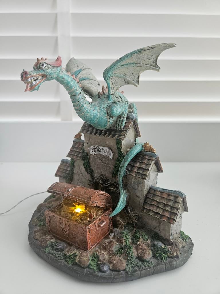 Efteling draak, Ophalen of Verzenden, Zo goed als nieuw, Beeldje of Poppetje