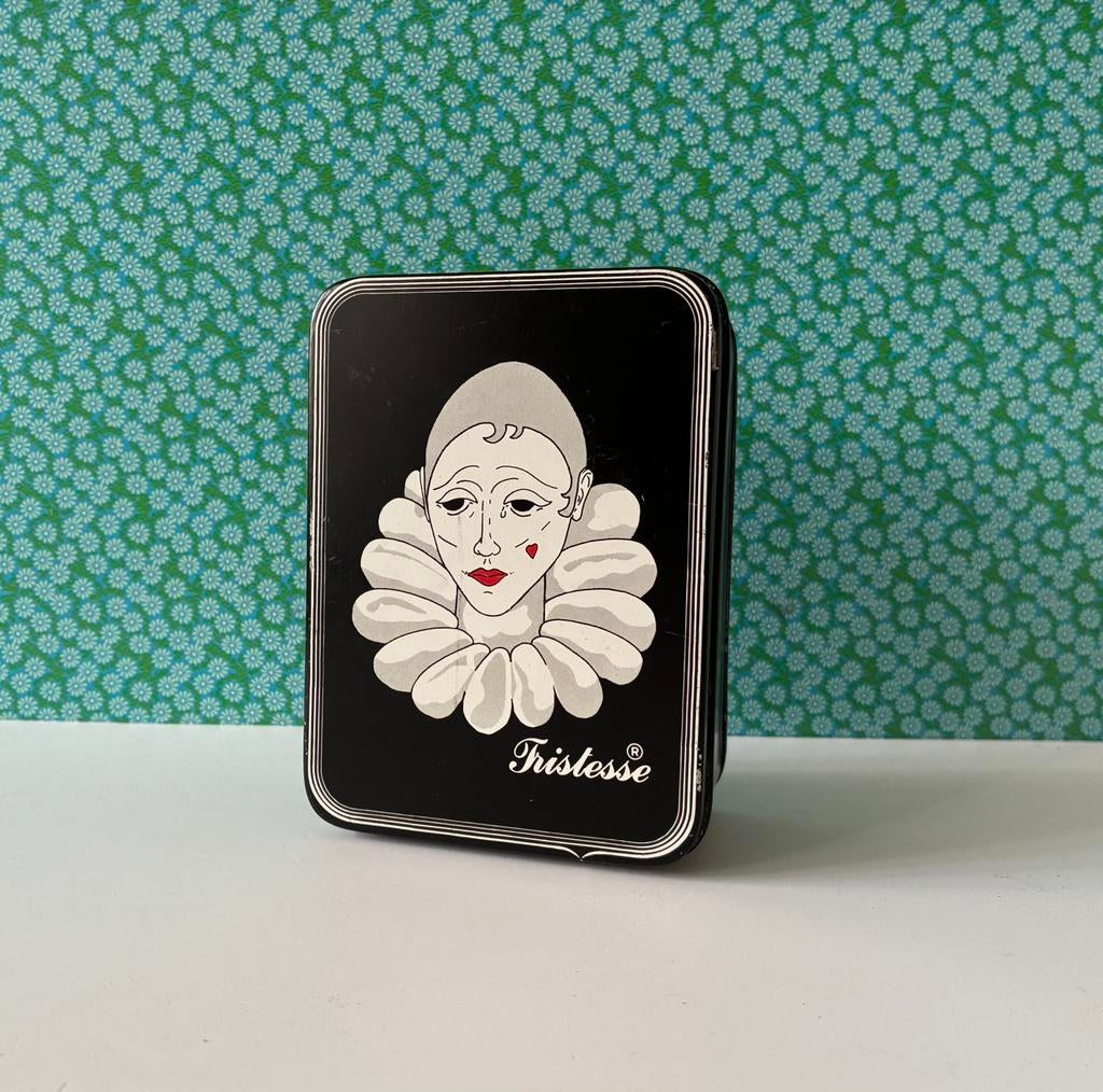 Vintage Pierrot blikje, Verzamelen, Ophalen of Verzenden, Gebruikt, Overige