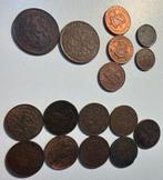 Collectie Nederlandse indie 17. stuks, Postzegels en Munten, Munten | Nederland, Ophalen of Verzenden, Koningin Wilhelmina, 1 cent