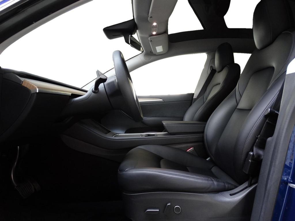 Tesla Model Y Long Range AWD 75 kWh SOH 92.1%, Auto's, Tesla, Automaat, Gebruikt, Zwart, Blauw