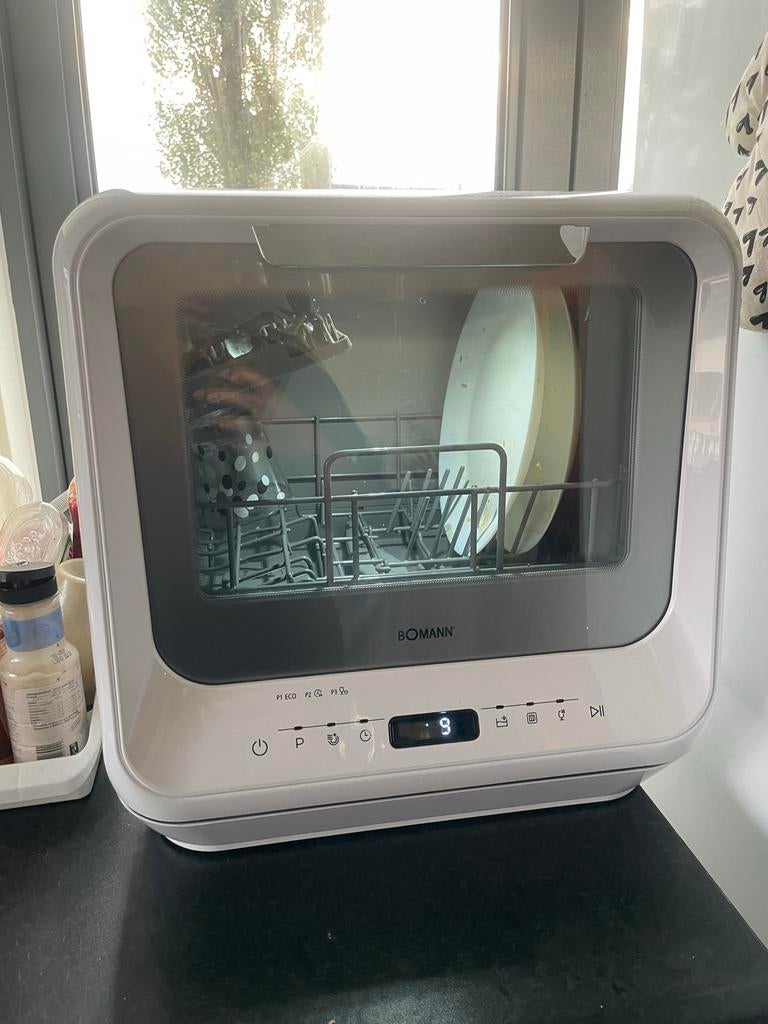 Bomann mini vaatwasser TSG 5701 -, Witgoed en Apparatuur, Ophalen, Minder dan 10 liter, Nieuw, Vrijstaand