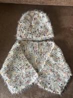 Handgebreide sjaal en muts voor een babymeisje, Ophalen, Jongen of Meisje, Muts
