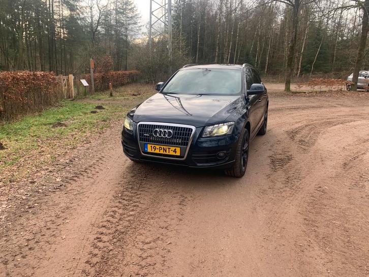 Audi Q5 2.0 Tfsi Quattro S-tronic 2011 Blauw, Auto's, Audi, Q5, 4x4, ABS, Airbags, Airconditioning, Bluetooth, Boordcomputer, Centrale vergrendeling