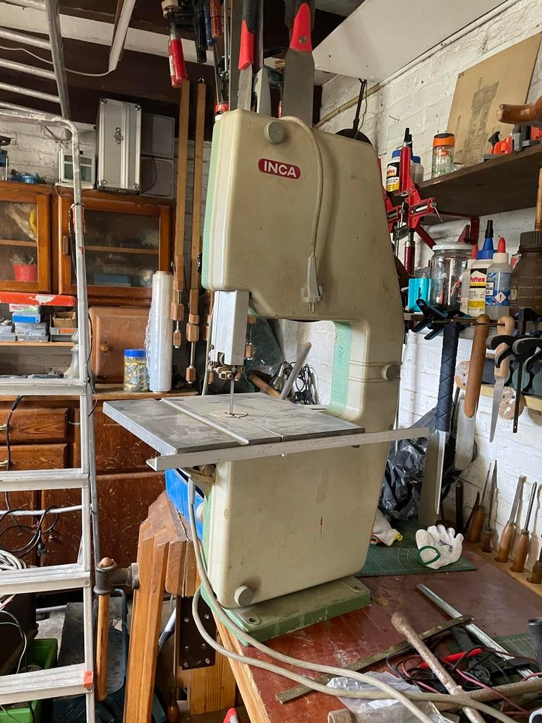 Inca lintzaag, Doe-het-zelf en Verbouw, Ophalen, Gebruikt, 70 mm of meer, Lintzaag