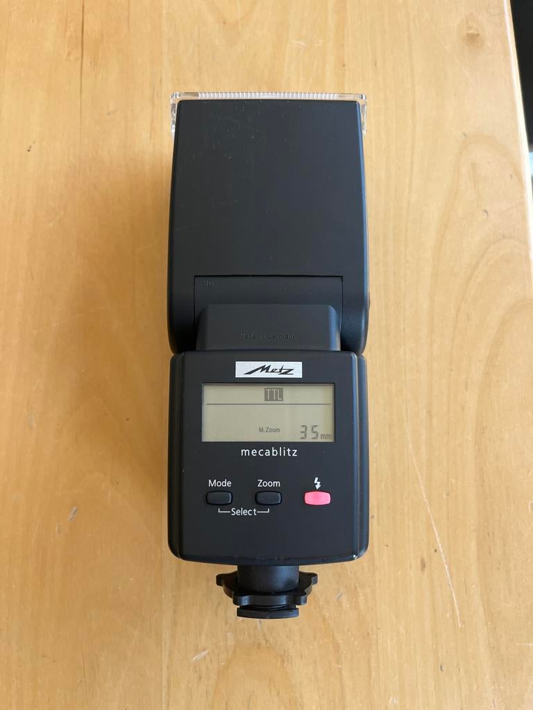 Metz flitser 44AF-4iN digital, Ophalen of Verzenden, Gebruikt, Metz