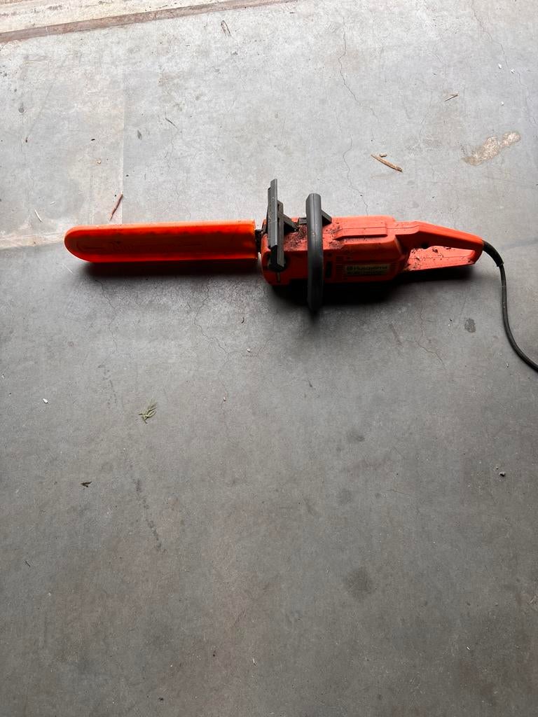 Husqvarna Electronic 1600 kettingzaag | Klassieker, Tuin en Terras, Hand-tuingereedschap, D, Gebruikt, Ophalen of Verzenden, D