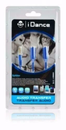 Connect C2-BL 3,5mm mini-jack audio splitter., ., Nieuw, Ophalen of Verzenden, 2 tot 5 meter