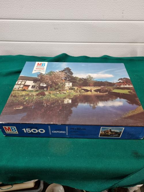 Legpuzzel 1500 stukjes mb oxfort, Ophalen of Verzenden, 'T Olde Gre-j, Info@toldegrej.nl, Endepoelstraat 20f Didam