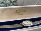 Zilveren vintage horloge 835 jaren 60 a 70, Ophalen of Verzenden, Zilver, Overige typen