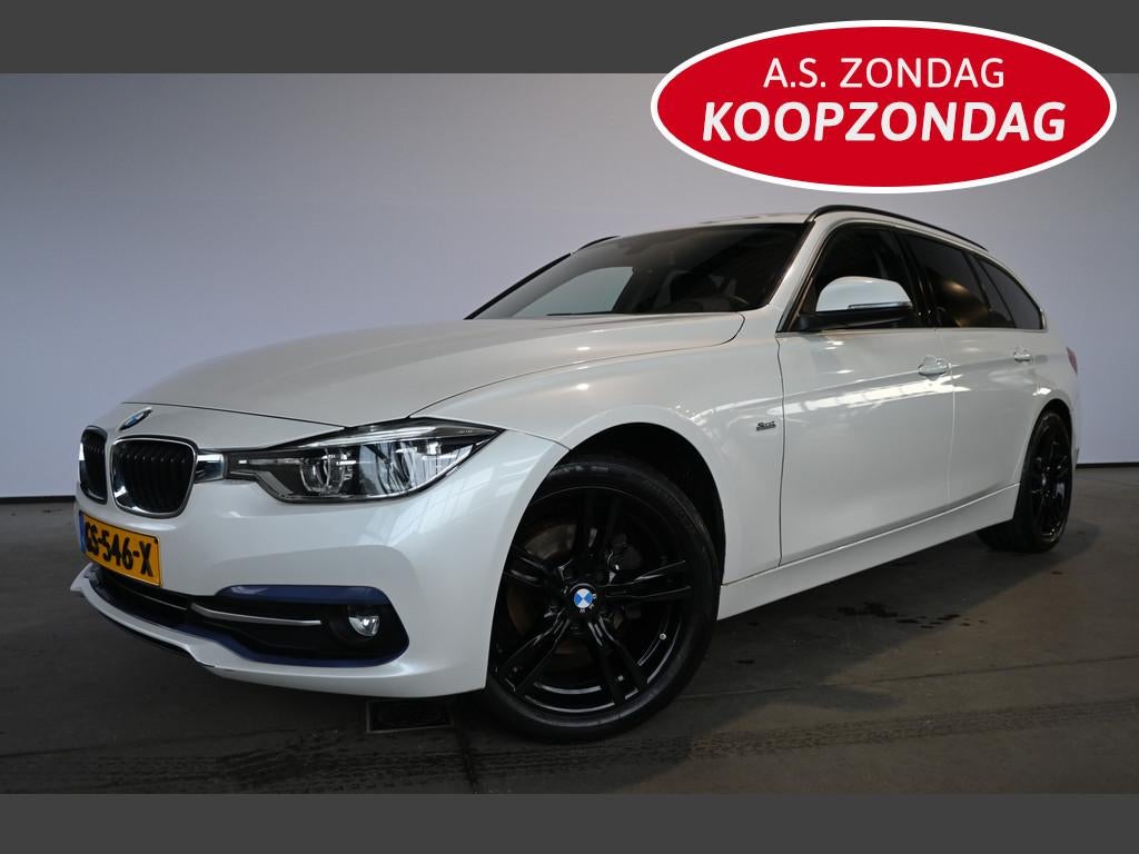 BMW 3 Serie Touring 318i Luxury Clima Navigatie LED Panorama, Auto's, Keurmerk '100% Onderhouden', Gebruikt, Met garantie (alle)