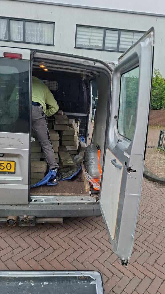 Wij Verwijderen tuintegels  tuinhuizen schuur 1 dag leeg., Gebruikt, Ophalen of Verzenden, 10 m² of meer, Beton