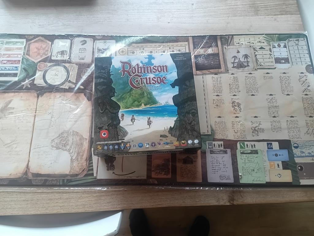 Robinson Crusoe + Extras, Hobby en Vrije tijd, Gezelschapsspellen | Bordspellen, Ophalen of Verzenden
