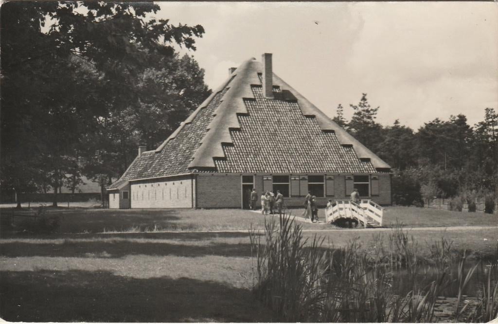 ARNHEM Openluchtmuseum Stolphoeve Zuid Scharwoude 1954, Verzenden, 1940 tot 1960, Gelopen, Gelderland