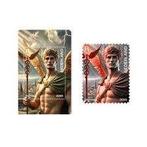 Crypto postzegel Hermes Rood 150 exemplaren gemaakt, Ophalen of Verzenden, Na 1940, Postfris