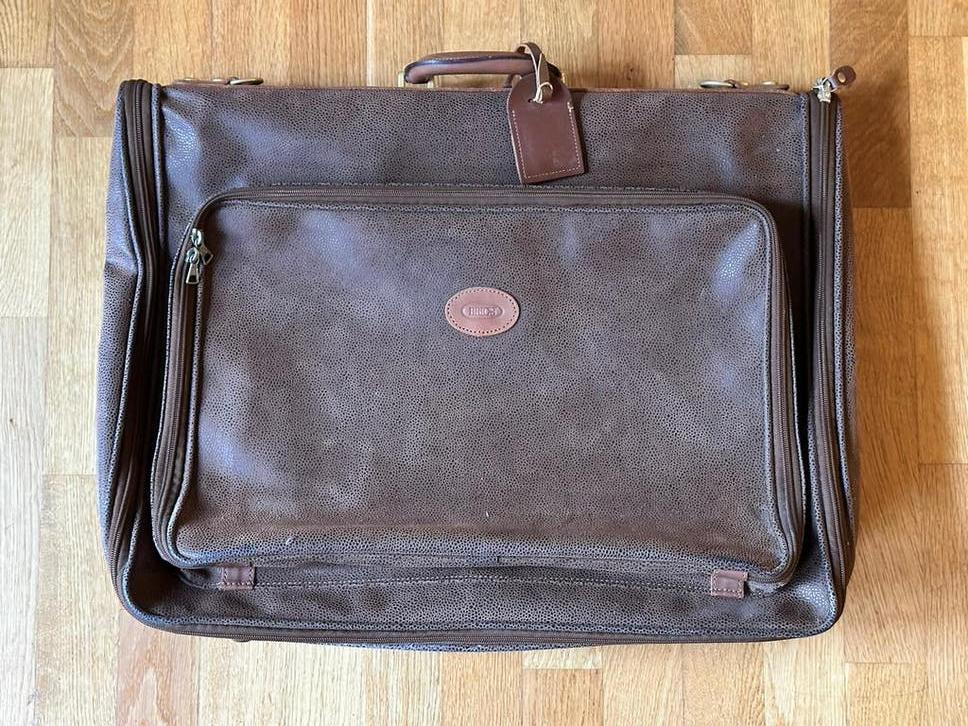 BRIC'S Kostuum Reiskoffer - Bruin, Ophalen, Gebruikt, 20 tot 30 cm, Bruin