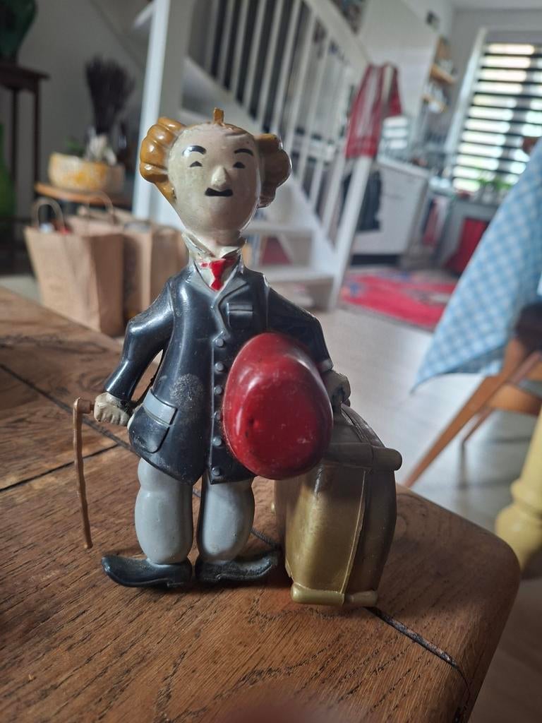 Vintage mechanisch speelgoed Charlie Chaplin, Ophalen of Verzenden