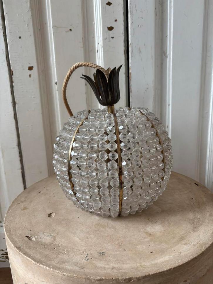 Vintage Ananas Lamp - Sfeervolle Verlichting, Antiek en Kunst, Antiek | Lampen, Ophalen of Verzenden