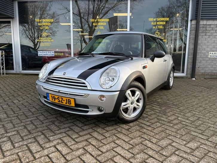 MINI Mini 1.6 One Salt Airco/Nette Auto (bj 2002), Auto's, Mini, Bedrijf, Te koop, One, ABS, Airbags, Airconditioning, Alarm, Centrale vergrendeling