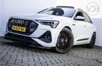 Audi e-tron 50 SOH 92% 22inch S-Line Black optiek PANORAMA O, Auto's, Zwart, Wit, Origineel Nederlands, Vierwielaandrijving