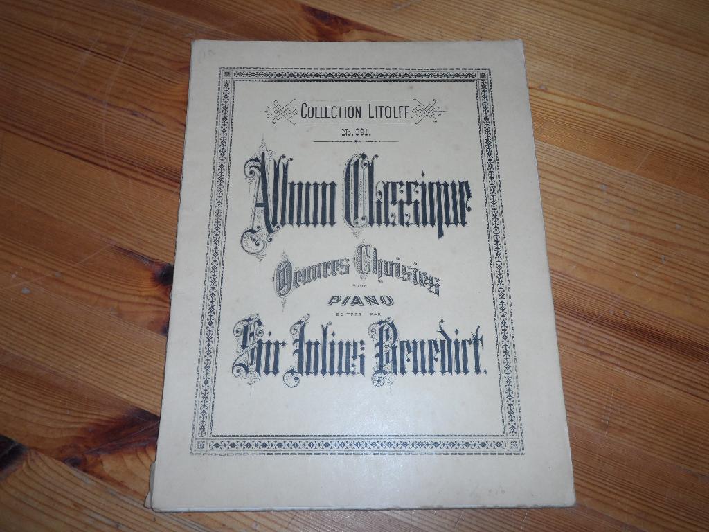 Album classique - sir julius benedict, Muziek en Instrumenten, Gebruikt, Klassiek, Ophalen of Verzenden, Artiest of Componist