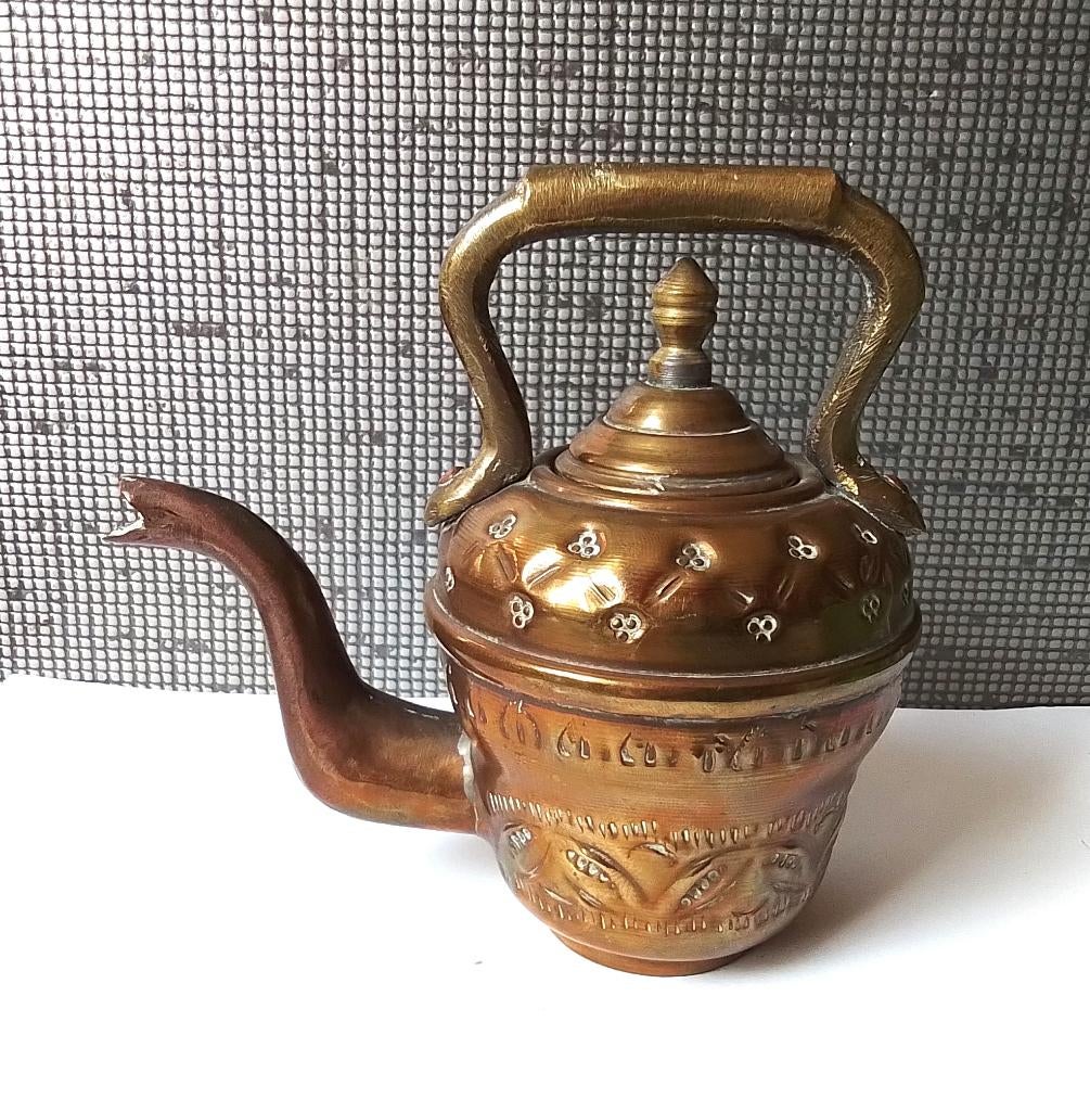 keteltje van messing gemerkt, Antiek en Kunst, Antiek | Koper en Brons, Ophalen of Verzenden