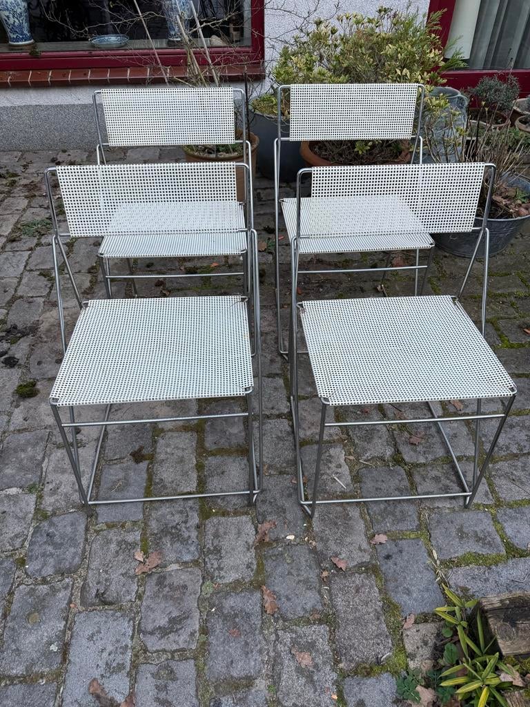 Set van 4 NUOVA X-LINE Stoelen door Niels Jorgen Haugesen, Ophalen