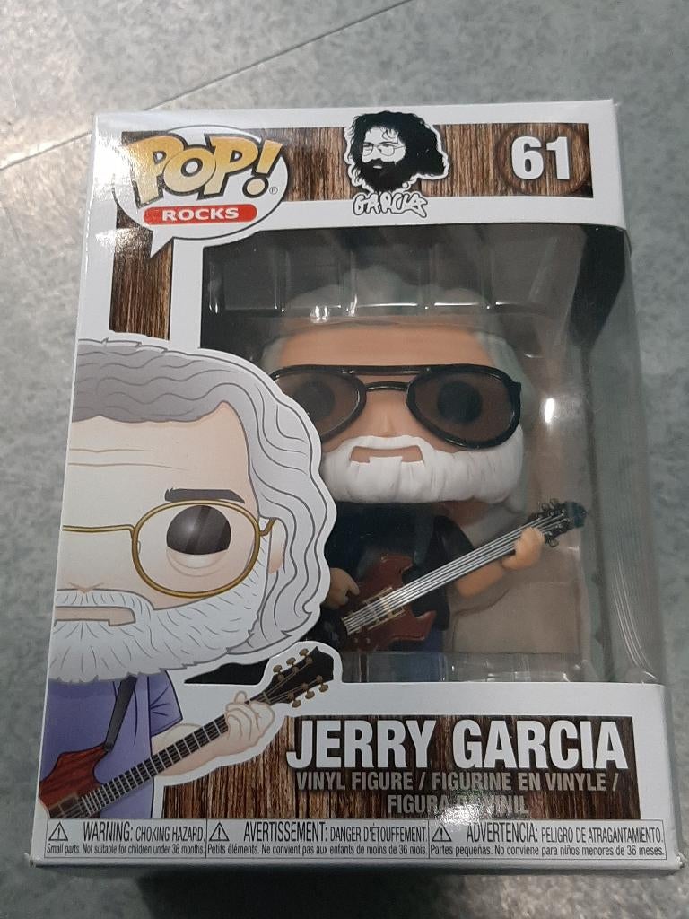 Funko pop - 61 - Jerry Garcia (Garcia), Verzamelen, Ophalen of Verzenden, Zo goed als nieuw