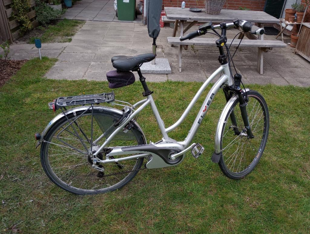 Klus/onderdelen elektrische fiets Flyer, Minder dan 30 km per accu, Gebruikt, 51 tot 55 cm, Ophalen