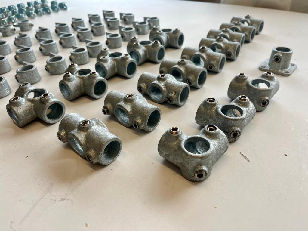 buiskoppelingen 22mm buis, Ophalen of Verzenden, Zo goed als nieuw, Minder dan 50 mm, Overige typen