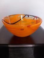 Kosta Boda Oranje Glazen Schaal, Ophalen of Verzenden